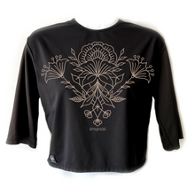 Load image into Gallery viewer, Lynt Crop Tee Collaboration with Meg from Outdoor Traditions Tattoo