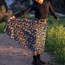 Load image into Gallery viewer, Lynt Pocket Maxi Skirt in Flower Bed