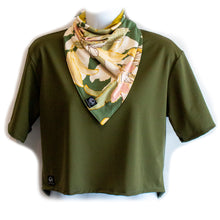 Load image into Gallery viewer, Lynt Crop Tee Olive