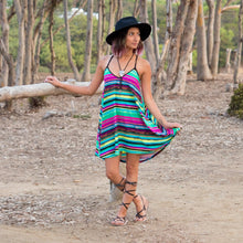 Load image into Gallery viewer, Lynt The Default Dress in Serape Stripe