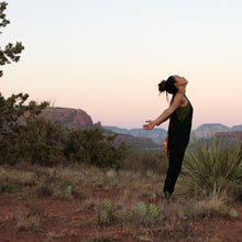 Load image into Gallery viewer, Easy Peasy "Deep V" Jumpsuit in Black