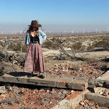 Load image into Gallery viewer, Lynt Pocket Maxi Skirt in Desert Dweller
