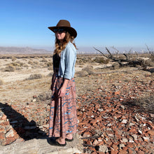 Load image into Gallery viewer, Lynt Pocket Maxi Skirt in Desert Dweller
