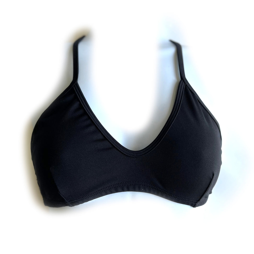 Lynt Waterproof bralette top in Black