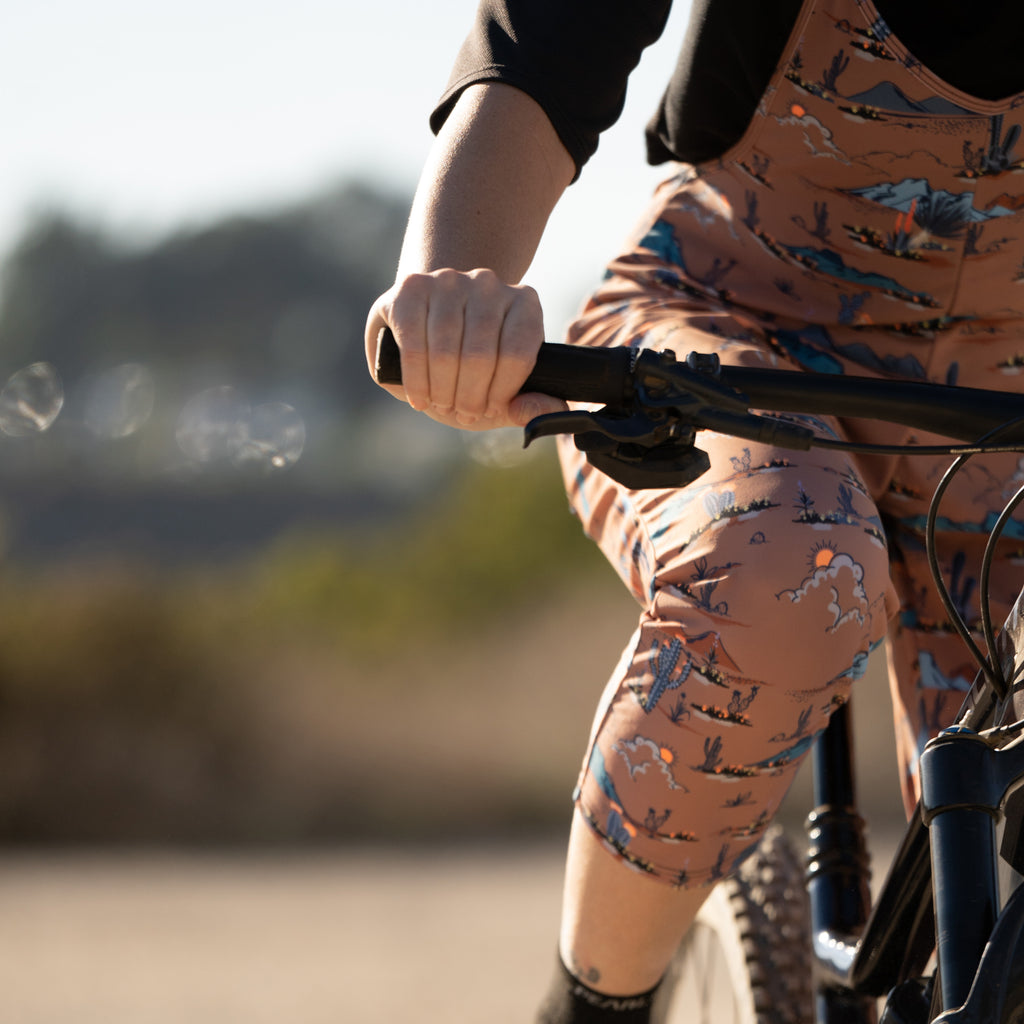 Lynt Printed Cropped Camp Coveralls in Desert Dweller