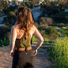 Load image into Gallery viewer, Lynt Tunic Tank in Green Olive

