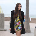 Lynt Black Hooded Wrap