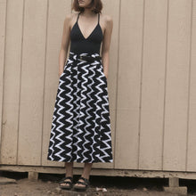 Load image into Gallery viewer, Lynt The Ultimate Maxi Skirt in Zig Zag
