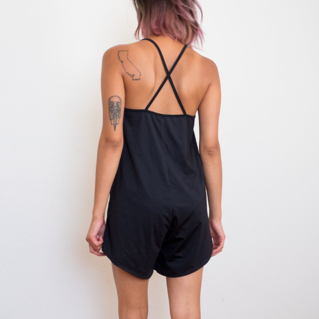 Crisscross Strap Romper